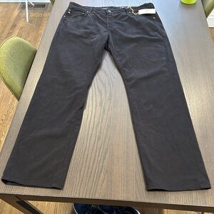 AG Jeans Graduate SUD Slim Straight Leg Pants Black 38x32